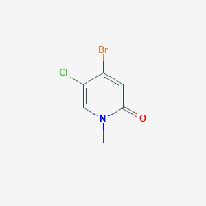 4-Bromo-5-chloro-1-methylpyridin-2(1H)-one