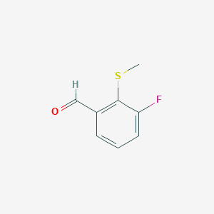 3-Fluoro-2-(methylthio)benzaldehyde