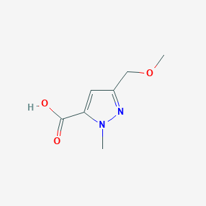 5-(Methoxymethyl)-2-methyl-pyrazole-3-carboxylic acid