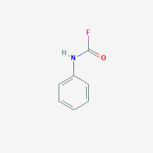 molecular formula C7H6FNO B6318485 N-phenylcarbamoyl fluoride CAS No. 458-91-3
