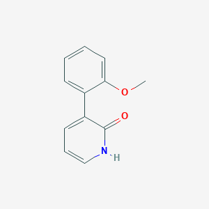 molecular formula C12H11NO2 B6318497 2-Hydroxy-3-(2-methoxyphenyl)pyridine CAS No. 143074-70-8