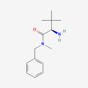 molecular formula C14H22N2O B6318527 (R)-2-Amino-N-benzyl-N,3,3-trimethylbutanamide CAS No. 1867654-07-6