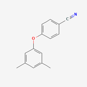 molecular formula C15H13NO B6318678 4-(3,5-Dimethylphenoxy)benzonitrile CAS No. 24789-53-5