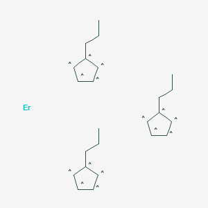 molecular formula C24H33Er B6318704 Tris(i-propylcyclopentadienyl)erbium(III) CAS No. 130521-76-5