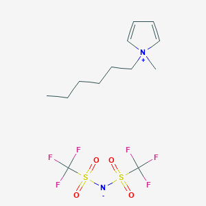 B6318727 1-Hexyl-1-methylpyrrolidinium bis(trifluoromethylsulfonyl)imide;  99% CAS No. 380497-19-8