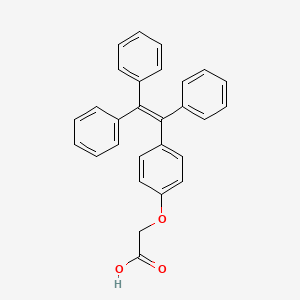 molecular formula C28H22O3 B6318803 2-(4-(1,2,2-Triphenylvinyl)phenoxy)acetic acid CAS No. 1471339-65-7