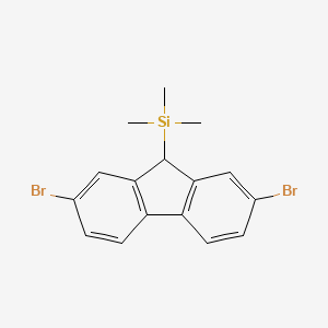 2,7-Dibromo-9-trimethylsilylfluorene