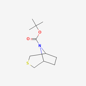 t-Butyl 3-thia-8-azabicyclo[3.2.1]octane-8-carboxylate