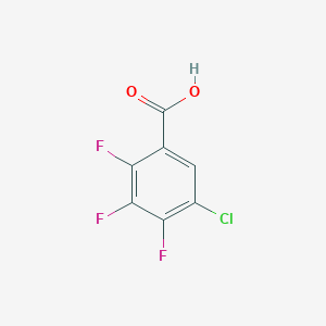 molecular formula C7H2ClF3O2 B6318976 5-Chloro-2,3,4-trifluorobenzoic acid CAS No. 101513-73-9