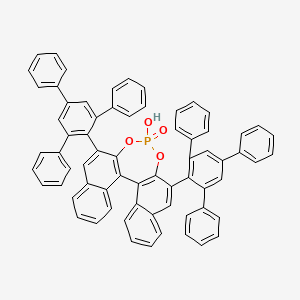 (11bS)-4-Hydroxy-2,6-bis(5'-ph[1,1':3',1''-terph]-2'-yl)-4-dinaphtho[2,1-d:1',2'-f][1,3,2]dioxaphosphepinoxide, 98%, (99% ee)