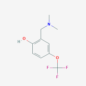 2-Hydroxy-5-(trifluoromethoxy)-N,N-dimethylbenzylamine;  98%