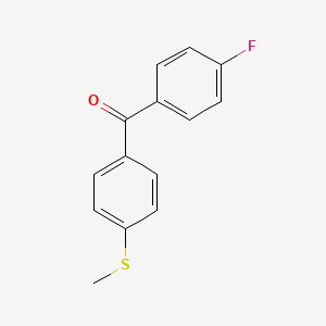 (4-Fluorophenyl)[4-(methylsulfanyl)phenyl]methanone, 97%