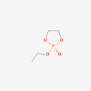 molecular formula C4H9O4P B6319400 Ethyl ethylene phosphate CAS No. 823-31-4
