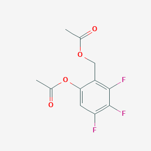 6-Acetyloxy-2,3,4-trifluorobenzylacetate