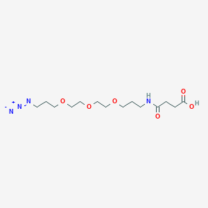 molecular formula C14H26N4O6 B6319452 N3-TOTA-Suc 