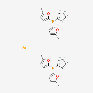 molecular formula C30H28FeO4P2 B6319525 MFCD09971740 CAS No. 756824-22-3