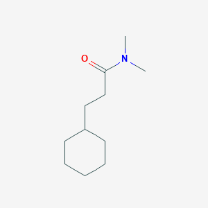 molecular formula C11H21NO B6319585 N,N-Dimethyl-3-(cyclohexyl)-propanamide CAS No. 72299-18-4