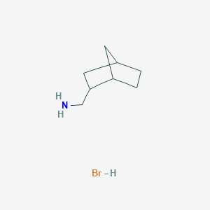 molecular formula C8H16BrN B6319648 C-Bicyclo[2.2.1]hept-2-yl-methylamine hydrobromide CAS No. 1051369-03-9