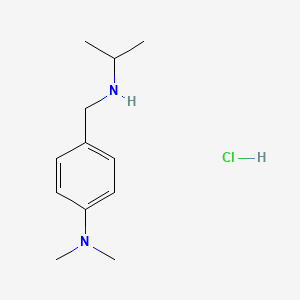 N,N-Dimethyl-4-{[(propan-2-yl)amino]methyl}aniline hydrochloride