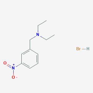 N-Ethyl-N-(3-nitrobenzyl)ethanamine hydrobromide