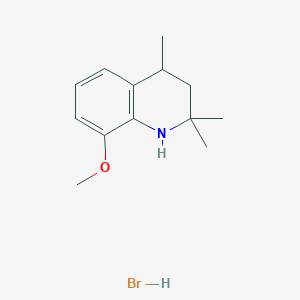 8-Methoxy-2,2,4-trimethyl-1,2,3,4-tetrahydroquinoline hydrobromide
