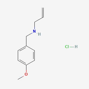 B6319741 [(4-Methoxyphenyl)methyl](prop-2-en-1-yl)amine hydrochloride CAS No. 160676-84-6
