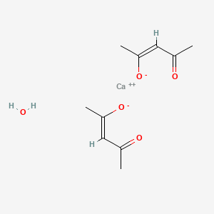 molecular formula C10H16CaO5 B6319929 Calcium 2,4-pentanedionate xhydrate CAS No. 132098-23-8