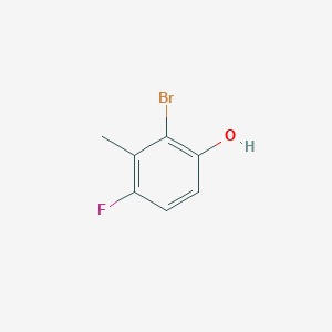 molecular formula C7H6BrFO B6319952 2-Bromo-4-fluoro-3-methylphenol CAS No. 220901-60-0