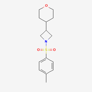 3-(Tetrahydro-pyran-4-yl)-1-(toluene-4-sulfonyl)-azetidine