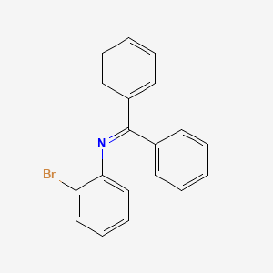 Benzenamine, 2-bromo-N-(diphenylmethylene)-