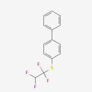 4-(1,1,2,2-Tetrafluoroethylthio)biphenyl