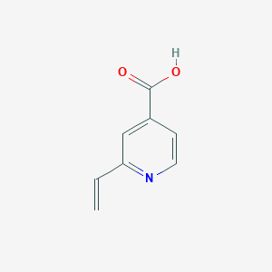 molecular formula C8H7NO2 B6320025 2-乙烯基异烟酸 CAS No. 1211520-08-9