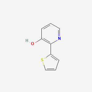 molecular formula C9H7NOS B6320063 3-HYDROXY-2-(THIOPHEN-2-YL)PYRIDINE CAS No. 500706-99-0
