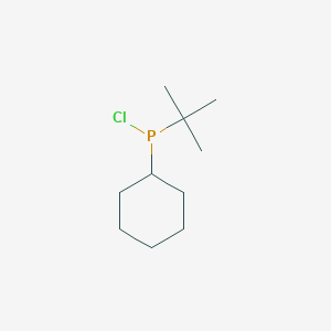 molecular formula C10H20ClP B6320098 t-Butylcyclohexylchlorophosphine CAS No. 1190014-10-8