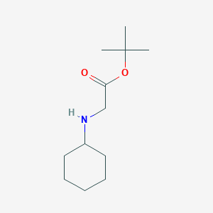 molecular formula C12H23NO2 B6320140 tert-Butyl 2-(cyclohexylamino)acetate CAS No. 66937-55-1