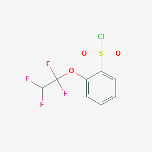(Pentafluoroethoxy)benzenesulfonyl chloride