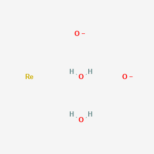 molecular formula H4O4Re-4 B6320224 Rhenium(IV) oxide dihydrate CAS No. 12192-28-8