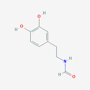 molecular formula C9H11NO3 B6320261 N-[2-(3,4-Dihydroxy-phenyl)-ethyl]-formamide CAS No. 282721-27-1