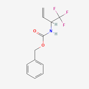 Benzyl [1-(trifluoromethyl)allyl]carbamate