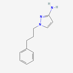 1-(3-Phenylpropyl)-1H-pyrazol-3-amine
