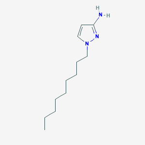 molecular formula C12H23N3 B6320437 1-Nonyl-1H-pyrazol-3-amine CAS No. 1183756-23-1