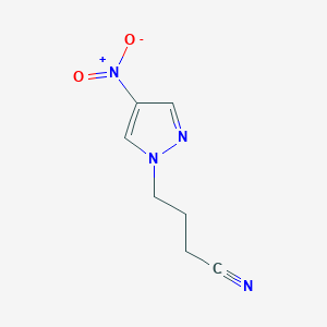 4-(4-Nitro-1H-pyrazol-1-yl)butanenitrile