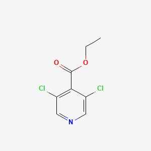 molecular formula C8H7Cl2NO2 B6320452 Ethyl 3,5-dichloropyridine-4-carboxylate CAS No. 773136-79-1