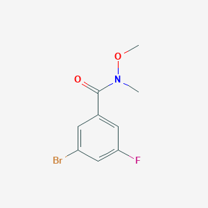 3-Bromo-5-fluoro-N-methoxy-N-methylbenzamide