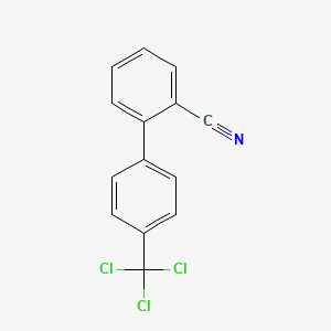 4'-(Trichloromethyl)-biphenyl-2-carbonitrile
