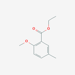 molecular formula C11H14O3 B6320494 Ethyl 2-methoxy-5-methylbenzoate CAS No. 1071141-41-7