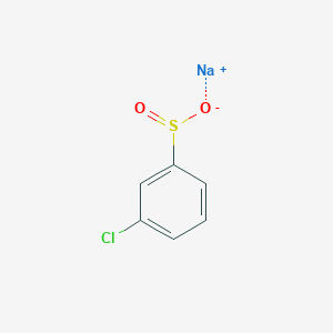 molecular formula C6H4ClNaO2S B6320523 Sodium 3-chlorobenzenesulfinate CAS No. 15946-37-9