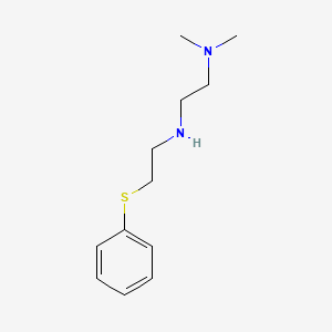 molecular formula C12H20N2S B6320532 N1,N1-Dimethyl-N2-[2-(phenylthio)ethyl]ethane-1,2-diamine CAS No. 1179900-47-0