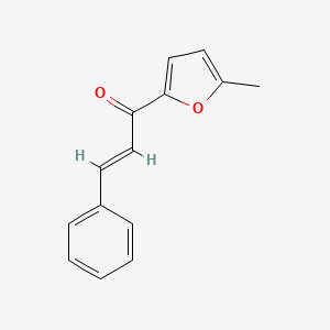 molecular formula C14H12O2 B6320562 (2E)-1-(5-Methylfuran-2-yl)-3-phenylprop-2-en-1-one CAS No. 148066-35-7