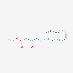 molecular formula C16H16O4 B6320570 Ethyl 4-(naphthalen-2-yloxy)-3-oxobutanoate CAS No. 1225829-63-9